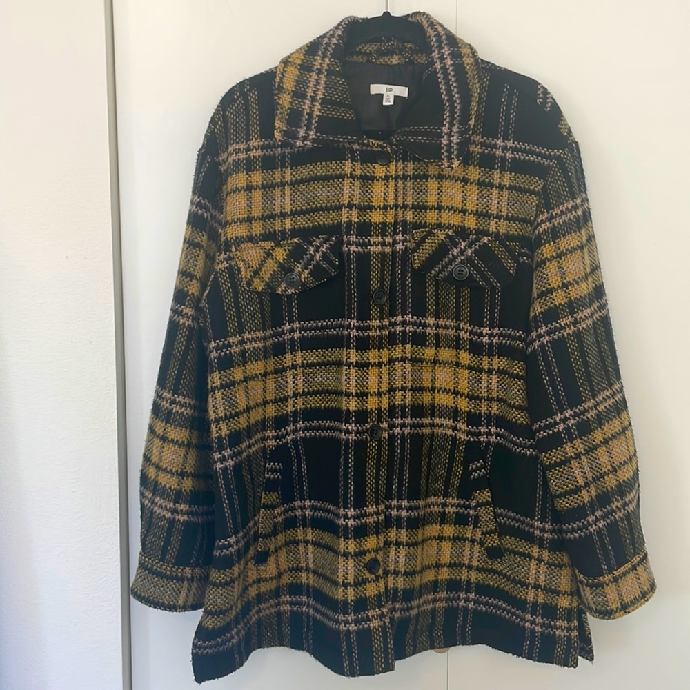 Nordstrom BP Plaid Jacket/Shacket
